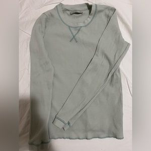 Everlane Long Sleeve Waffle Shirt